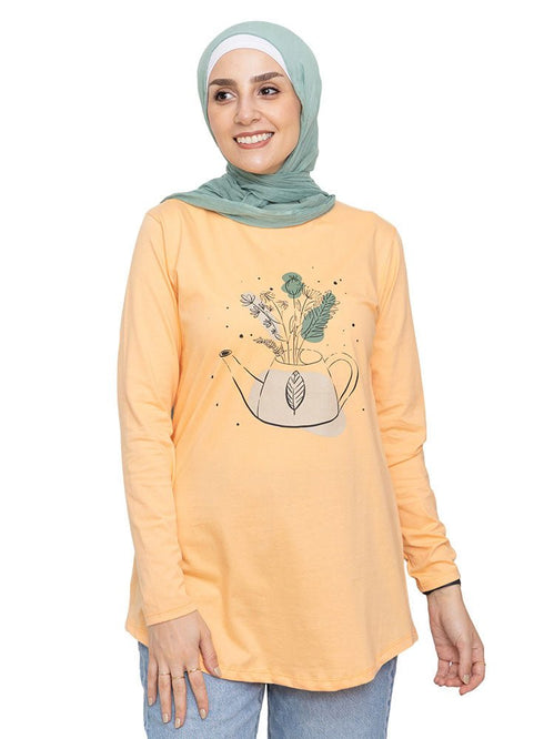 Simon Printed Long - Sleeve Design 31 - Khotwh